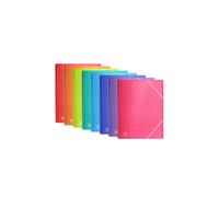 Oxford Carpeta de anillas A4 Urban con 20 fundas de plástico, color aleatorio, 1 unidad