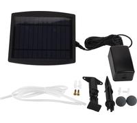 Oxigenador solar, bomba de aire ecológica y de alto rendimiento con batería de 1800 mAh, 6 V/2,4 W/420 mA, ideal para acuarios y estanques