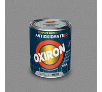 OXIRON Esmalte antioxidante Martelé Gris Plata 750 ml