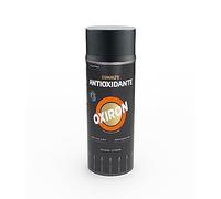 Oxiron Esmalte Metálico Antioxidante Spray Pavonado Gris Cinzento 400 ml, El embalaje puede variar