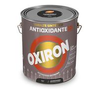 Oxiron Esmalte sintético metálico antioxidante negro liso efecto forja 4 l