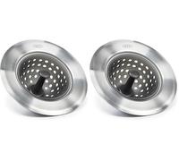 OXO Colador Good Grips para Fregadero de Cocina, Gris (Paquete de 2)