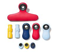 OXO Good Grips Collection - Clip para bolsa, juego de 9 piezas, surtido