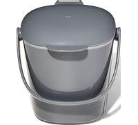 OXO Easy-Clean Cubo para Compost, Charcoal/Grey, 2.8 L