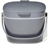 OXO Cubo para compost y basura orgánica Good Grips gris 6,6 litros