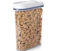 OXO Good Grips INOXO Dispensador de Cereales, Recipiente para Alimentos con Tapa de Acero Inoxidable y Capacidad de 4.2 litros