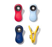 OXO Good Grips, Pinzas magnéticas Multiusos, Pack de 4 (Surtido)