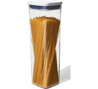 OXO Good Grips POP Contenedor - Almacenamiento hermético y apilable de alimentos - 2,1 l para espaguetis y mucho más, Transparente
