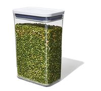 OXO Contenedor de alimentos Good Grips POP – Hermético, apilable, transparente 2.6 L