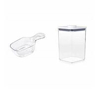 OXO Good Grips POP Pala de café + Almacenamiento hermético y apilable de alimentos, 4,2 l para harina