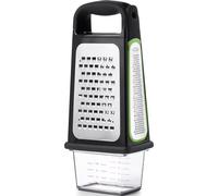 OXO Good Grips Rallador con depósito de acero inoxidable y desmontable