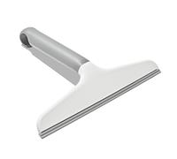 Rasqueta Multiusos OXO Good Grips con Gancho - Hoja Flexible de Silicona para un Secado sin Rayas - 25 cm de Ancho - Mango Antideslizante - Ideal para Cristales de Ducha, Espejos, Azulejos y Ventanas