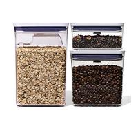 OXO Good Grips Recipientes POP – Set de 3 con cuchara