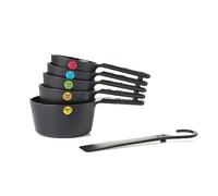 OXO Good Grips, Set de 6 tazas medidoras, color negro