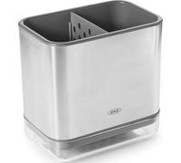 Oxo Good Grips Soporte para Utensilios para el Fregadero, Acero Inoxidable, Independiente, 21.33 x 12.06 x 15.87 cm