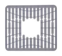 Oxo Good Grips Tapete para Fregadero - Protector Fregadero Silicona Mediano - 32.4 x 28.6 cm, Gris