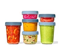 OXO Good Grips Twist & Stack - Juego de recipientes de 12 piezas