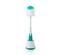 OXO Tot - Cepillo para Botellas con Soporte, Color Verde Azulado