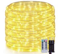 OxyLED Manguera de Luces Exterior, 20M 300 LED Manguera Led Exterior IP44 Resistente 8 modos Cadena de Luces Blanco Manguera de Luz Navidad Decoración al Agua para Exterior Terraza Jardín