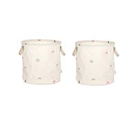 OYOY Cesta de almacenamiento Moira medium Ø32x32 cm 2 piezas. Multi