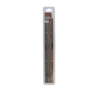 OZAKI - Lima de cadena para motosierra 1/4 - Lima redonda - Mantenimiento y afilado - Diámetro 5,2 mm (9/64") - Largo 20 cm (8") - Blíster de 2 limas