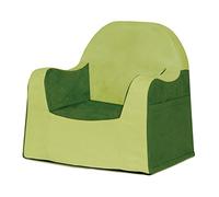 P’kolino Little Reader - Sillón liviano y cómodo para el pequeño niño lector sillita para bebes con forro de microfibra resistente, Verde (Garden Green)