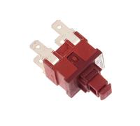 P12-2 8A 250V Interruptor pulsador con automático, B | Interruptor eléctrico 8-A-250 V con mecanismo de bloqueo automático para electrodomésticos e instalaciones industriales