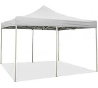 Pabellón plegable blanco de 3 x 6 metros con revestimiento de PVC impermeable