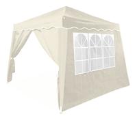 Pabellón plegable Capri Beige 3x3m incl 4 paredes laterales