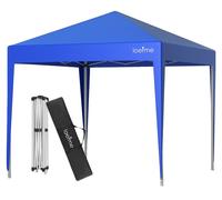 Pabellón portátil, montaje sencillo, diseño duradero, color azul