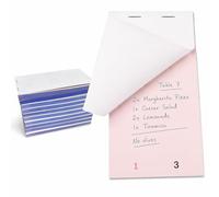 PAC Supplies Global Bloc de pedidos de restaurante con hoja duplicada, bloc de notas para camareros, pedidos de escritura (10)