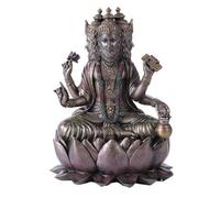 Pacific Giftware Estatua hindú de Vedas de Cuatro Caras del Dios Brahma