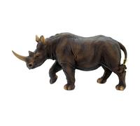 Pacific Giftware Wildlife - Figura Coleccionable de Rinoceronte en Peligro de extinción de 11 Pulgadas para decoración del hogar