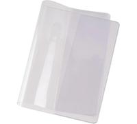 Pack 10 Forros para Libros Transparentes Autoadhesivos 28x53, 29x53, 30x53 o 31x53 cm - Fundas Protectoras Ajustables con Solapa, PVC Resistente, Fácil Colocación, Protector de Libros Escolares,