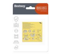 Pack 10 parches de reparación Bestway extra fuertes y Parches de uso bajo el agua para piscinas desmontables, flotadores, hinchables, etc.