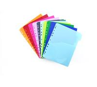 Pack 10 separadores xtra a4 colorline office box con bolsillo frontal,