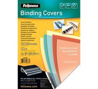 Pack 100 portadas polipropileno negro 280 micras a4 fellowes