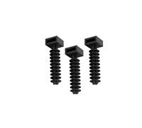 PACK 100 unid. TACO NEGRO N°6 PARA BRIDA