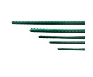 Pack 12-24 Tutores para Plantas de Acero Plastificado Verde Ø0.8-1.1 cm | Soporte para Tomates, Flores y Huerto | Varillas Jardín Varios Largos - Maxia Market