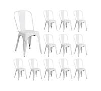 Thinia Home Pack 12 Sillas Industriales Strong 45x54x85cm Thinia Home