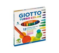 Rotuladores GIOTTO Turbo Color, Caja x12 Colores