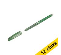 Pack 12x Pilot Frixion Point Bolígrafo de tinta verde