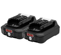 Pack-2 BL1021B Batería de Repuesto para Makita BL1016, BL1041B, BL1040B, BL1020B Compatible con Las baterías Makita 12V MAX CXT, 12V, 2,0 Ah