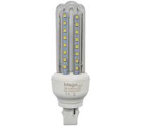 Pack 2 bombillas led tubo pl 10 w luz neutra