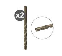 PACK 2 BROCAS PARA METAL HSS-Co 3,5x39/70 / 2K 530497 FISCHER