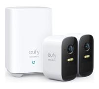Pack 2 Cámaras de Videovigilancia Eufy EufyCam 2C/ 135º/ Visión Nocturna/ Control desde APP