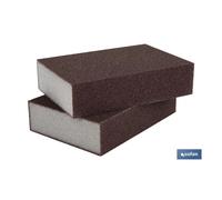 PACK 2 UNDS ESPONJA TACO DE LIJA GRANO FINO