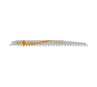 Pack 2 hojas de sierra de sable cv, madera, basto, longitud 240mm 2289