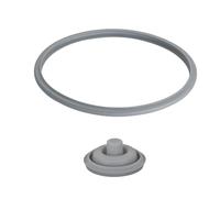 Pack 2 Juntas de Silicona compatibles para Olla WMF Perfect y Perfect Plus Ø22 cm | Goma de Repuesto Compatibles | Recambio Duradero y Resistente