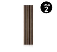 Pack 2 paneles acústicos Noiseless 240 Honey oak - black